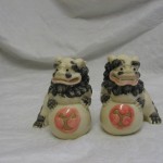 Lions with balls